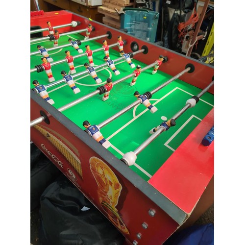 357 - Football table, 2006 World Cup Germany 74 x 139 x H91cm
