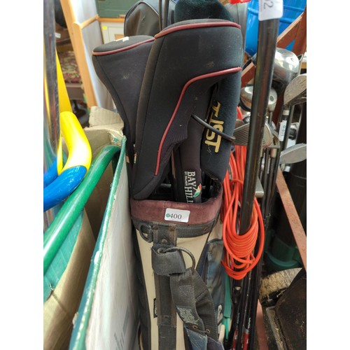 400 - Taylormade Golf Bag including Bayhill golf clubs