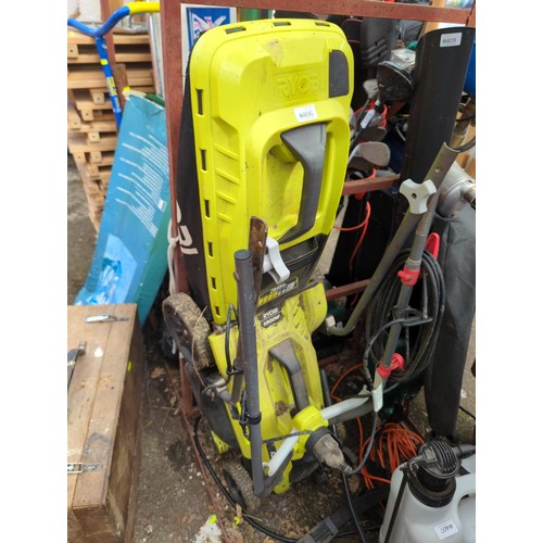 406 - Ryobi 1300w Cabled Electric Lawnmower