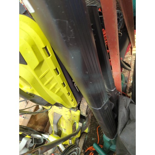 408 - Parkside Electric Leaf Blower with bag