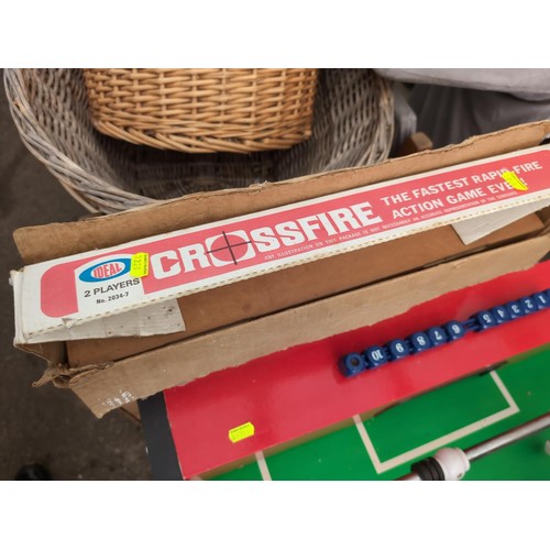 377 - Boxed vintage Crossfire game