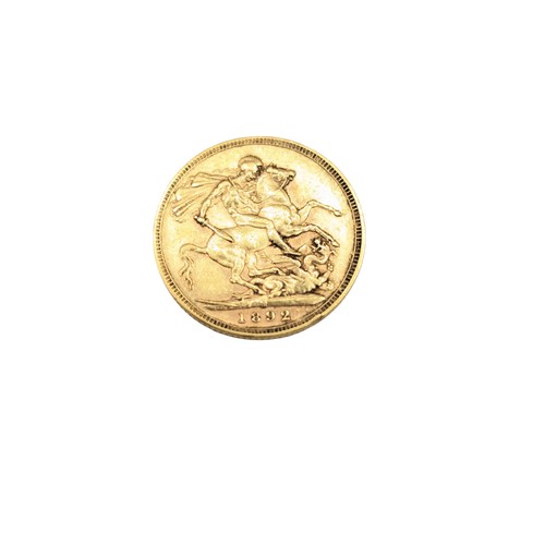 30 - Victoria (Jubilee Head) 1892 Melbourne mint full sovereign