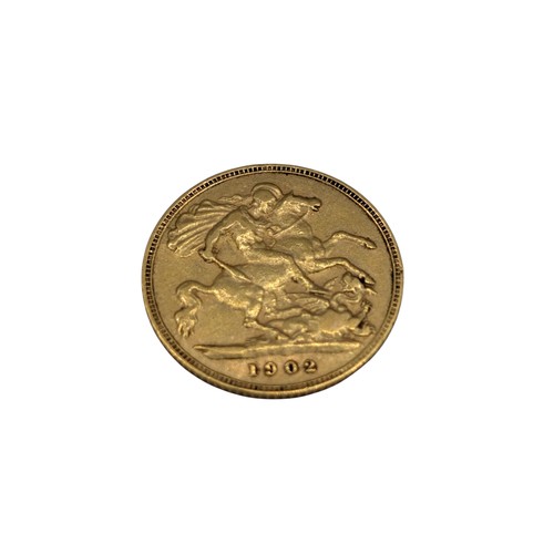 36 - Edward VII 1902&nbsp;half sovereign
