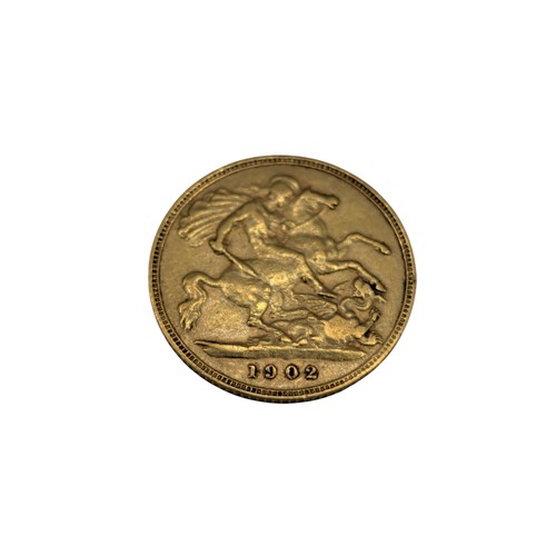 36 - Edward VII 1902&nbsp;half sovereign