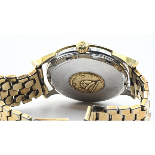 1 - Omega Constellation automatic Chronometer gent's gold plated watch, circa 1963, the champagne dial w... 