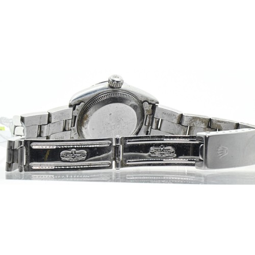 6 - Rolex Oyster Perpetual Date stainless steel bracelet ladies watch, circa 1998, ref. 69160, the pink ... 