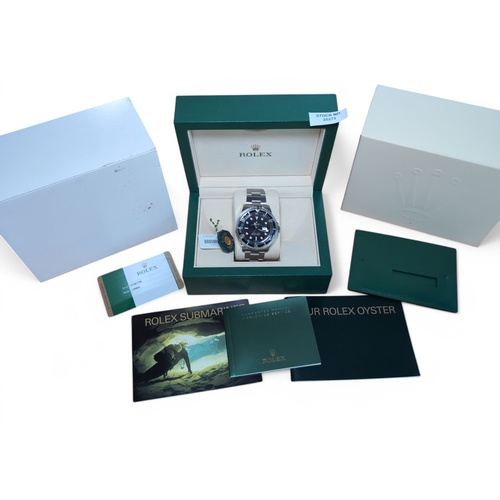 16 - Rolex Sea-Dweller 50th anniversary ref 126600 stainless steel wristwatch with date and bracelet, cir... 