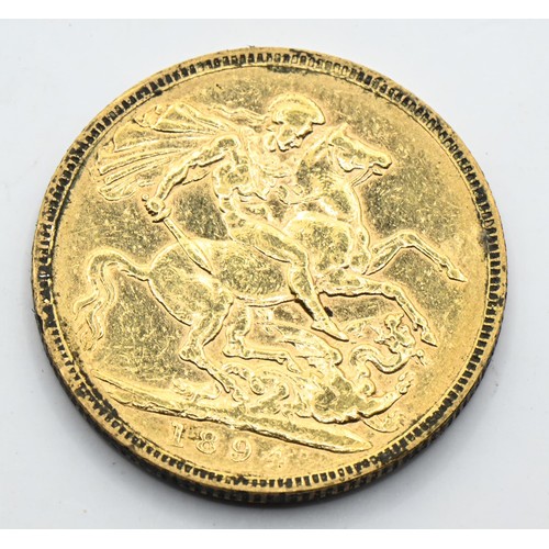 33 - Victoria (Old Head) 1894 full sovereign