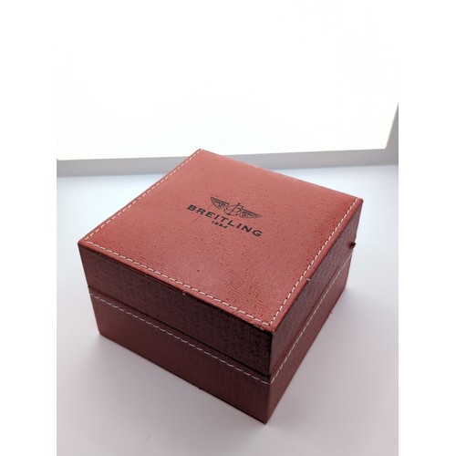 14 - Red Breitling watch box