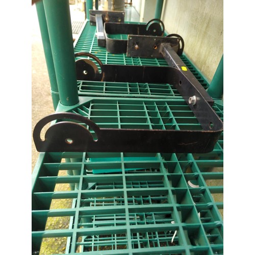 101 - Large outdoor lantern. H64cm.