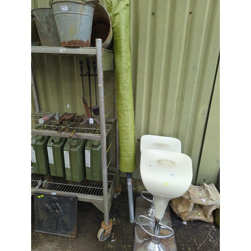 125 - Brabantia 50T garden washing line.