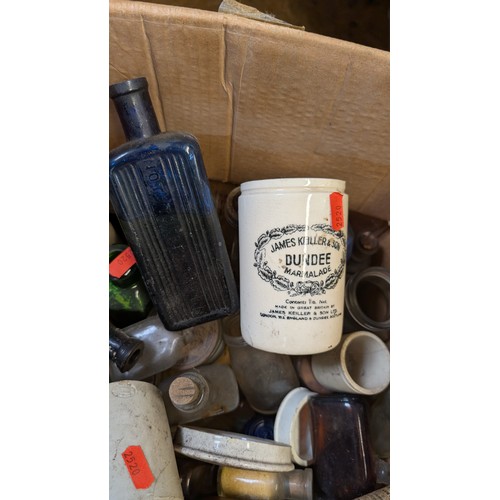 409 - Large quantity of vintage & antique bottles