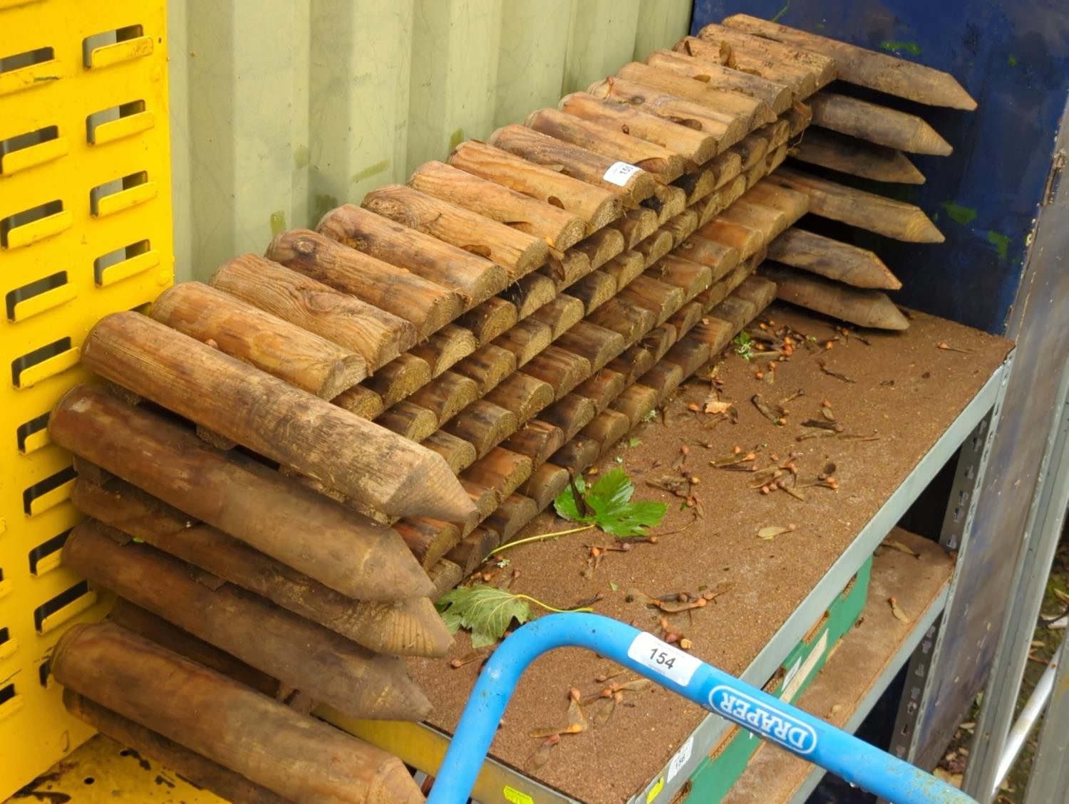 6 x log edging. Each L104cm.