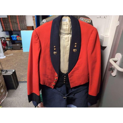 Royal Marines 2nd Lieutenant mess jacket & waistcoat