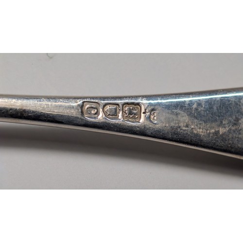 326 - Set of eight late Victorian silver old English pattern dessert forks, Charles Boyton (II), London 18... 