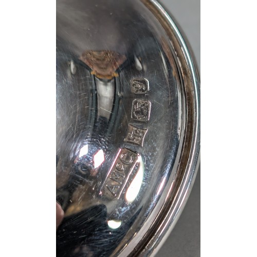 14 - Elizabeth II hammered silver altar cross, A McM, Birmingham 1998, height 11cm, 72.4 grams