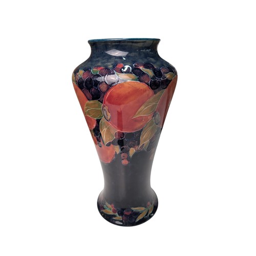 484 - Moorcroft Pottery large pomegranate vase, stamped and signed to base, dated 1919, ht. 39cm