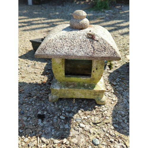 52 - A group of glazed stoneware bonsai planters of rectangular and square form, in green and dark glazes... 