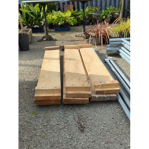 74 - A group of galvanised steel scaffold frames and tubular bracing, with square base plates, accompanie... 