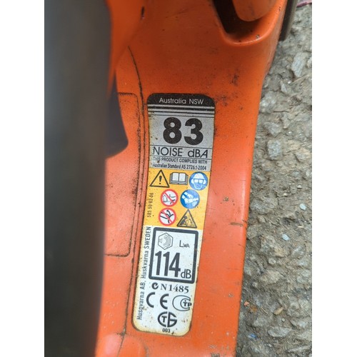 127 - Husqvarna model 135 X-Torq petrol chainsaw.