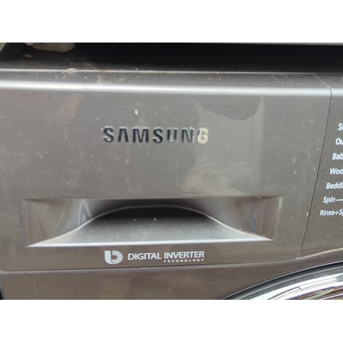 140 - Samsung EcoBubble front-loading washing machine, model WF90F5E5U4X/EU, 9.0kg.