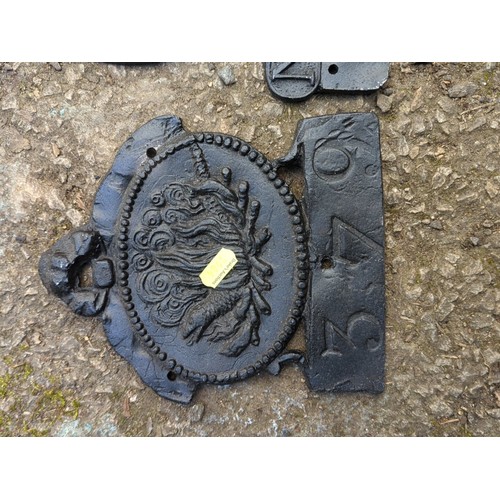 174 - A group of reproduction Norwich decorative plaques.