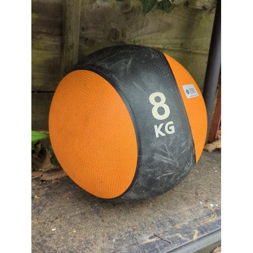 190 - An 8 kg medicine ball.