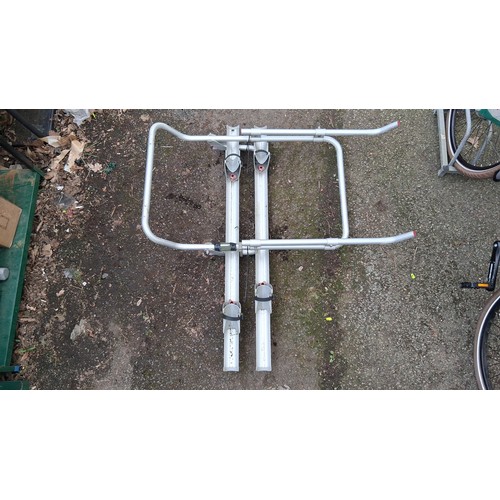 215 - Fiamma Carry-Bike 200 D rear-mounted cycle carrier, aluminium, with twin rails and adjustable frame,... 