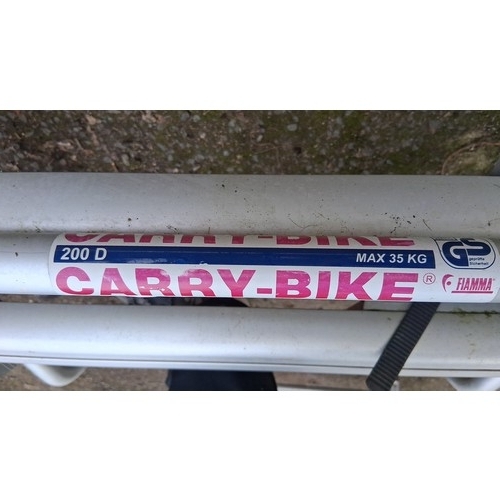 215 - Fiamma Carry-Bike 200 D rear-mounted cycle carrier, aluminium, with twin rails and adjustable frame,... 