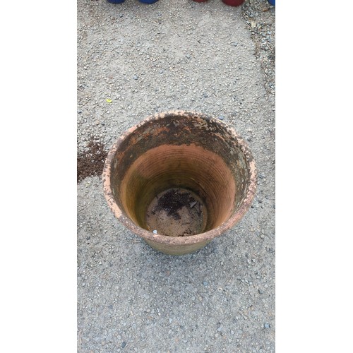 90 - Large terracotta garden planter.