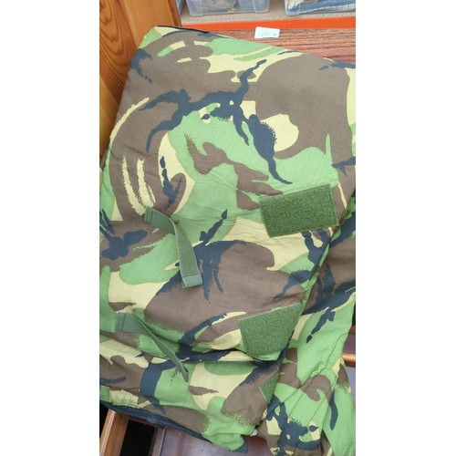 Military DPM camouflage garments, Jacket & Trousers. Jacket labelled ...