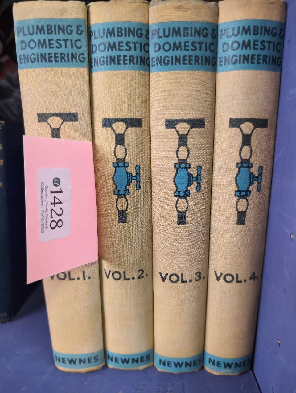 Plumbing & Domestic engineering volumes 1 to 4.