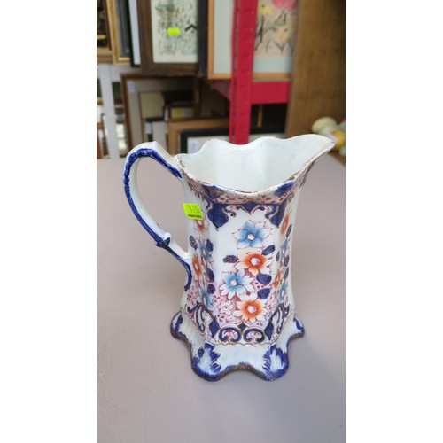 Thomas Rathbone & Co., three graduated Staffordshire earthenware jugs ...
