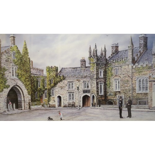 Arthur J. Read, framed colour lithograph with a signed certificate ...