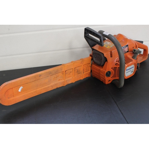 107 - HUSQVARNA 142 PETROL CHAIN SAW