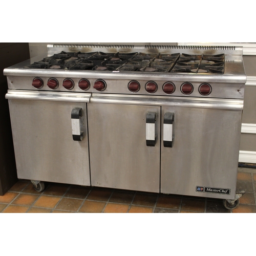 41A - MASTERCHEF 8 BURNER GAS COOKER