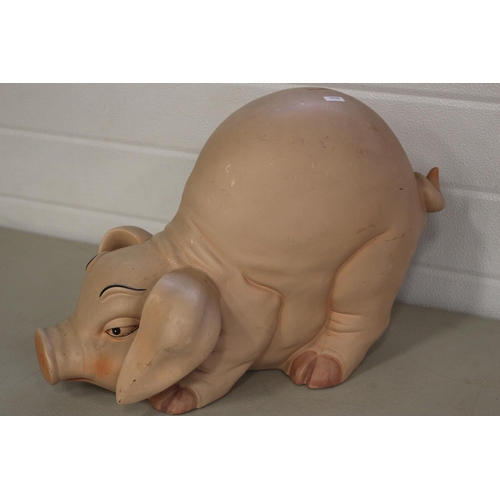 152 - LARGE POT PIG MONEY BOX