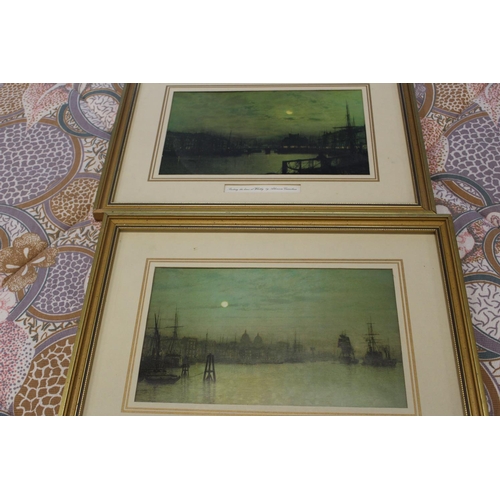 27 - 2 PRINTS BY ATKINSON GRIMSHAW