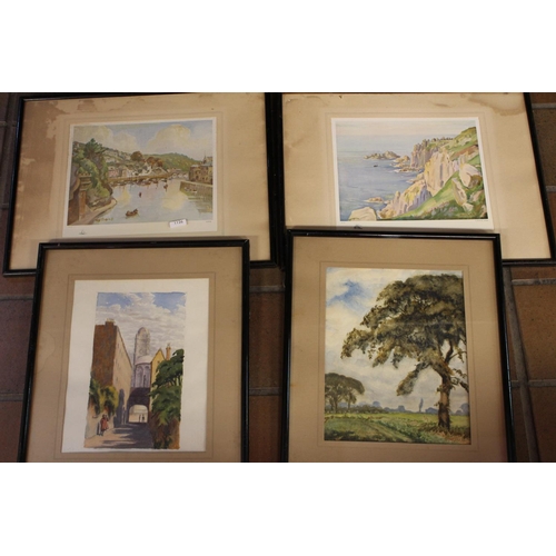 55 - 4 FRAMED PRINTS