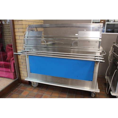 104 - 5FT SS HEATED SERVERY