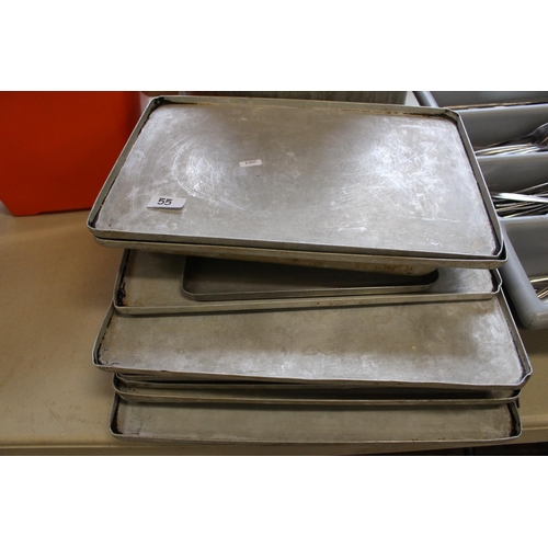 55 - 11 BAKING TRAYS