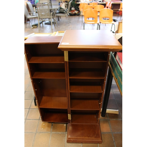 56 - MAHOGONY EFFECT CD RACK