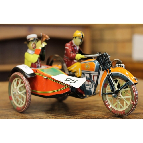 95 - TIN PLATE MOTORBIKE