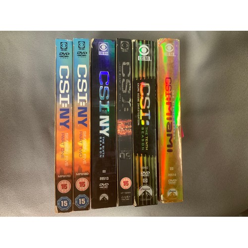 204 - ASSORTED CSI DVDS