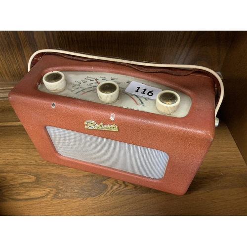 116 - EARLY ROBERTS RADIO MODEL R200