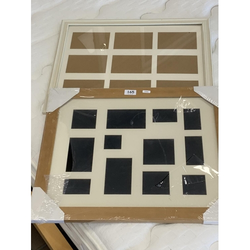 165 - 2 PHOTO FRAMES