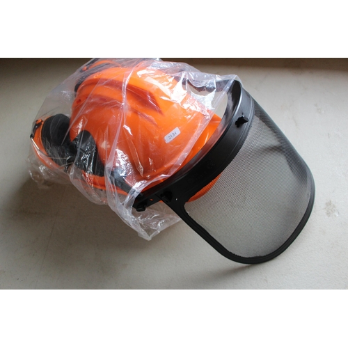 63 - PROF CHAINSAW HELMET WITH EAR DEFENDERS