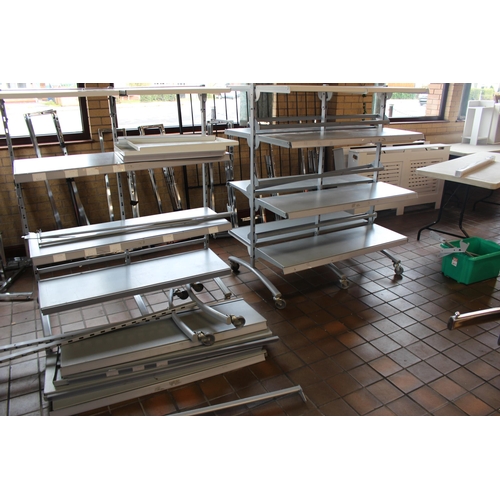 23 - 3X SHOP DISPLAY STANDS