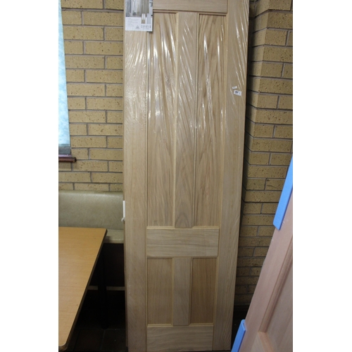 37 - Curated by Jeld-Wen-Deco Internal Door PrimedDoor Size: 198.1cm H x 61cm W x 3.5cm D RRP£143.99-