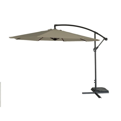 95 - Dakota Fields-Gully 3m Cantilever Parasol Cream RRP£122.99-